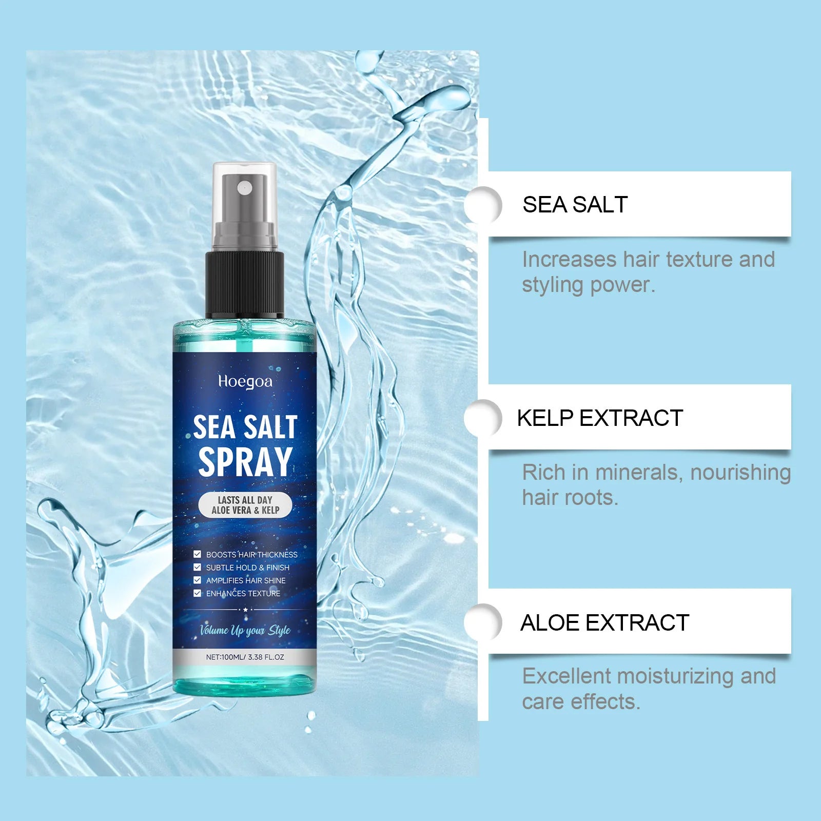Sea Salt Curl Defining & Texturizing Mousse