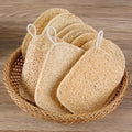 Natural Loofah & Bamboo Body Scrub Sponges (6-Piece)
