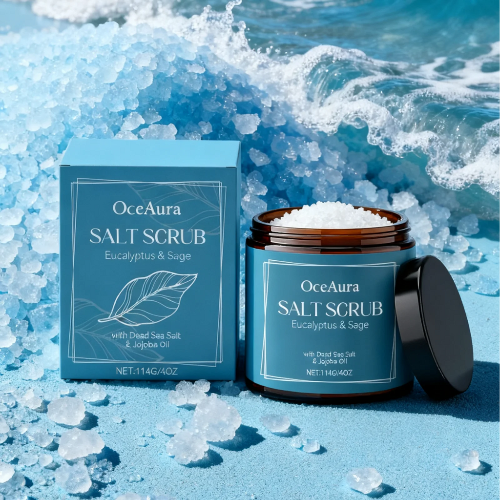 Dead Sea Salt & Jojoba Body Scrub