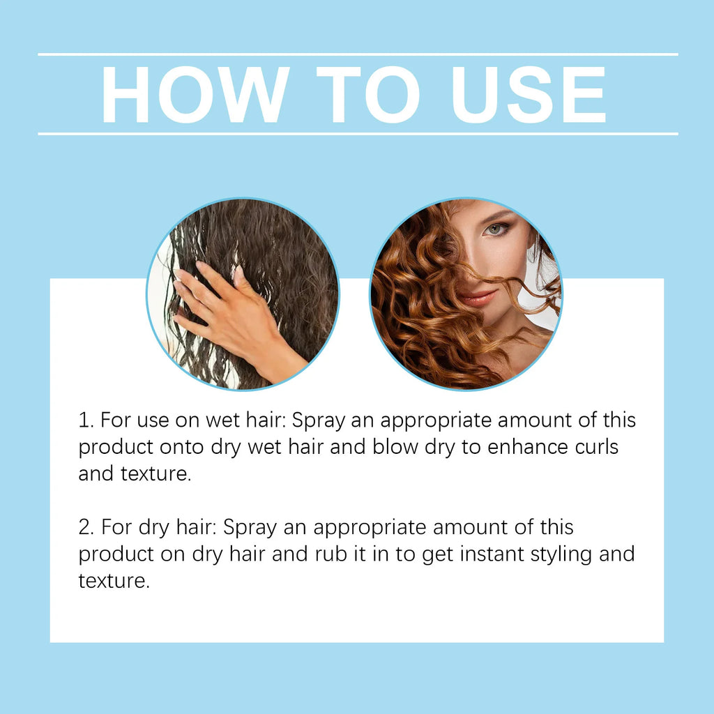 Sea Salt Curl Defining & Texturizing Mousse