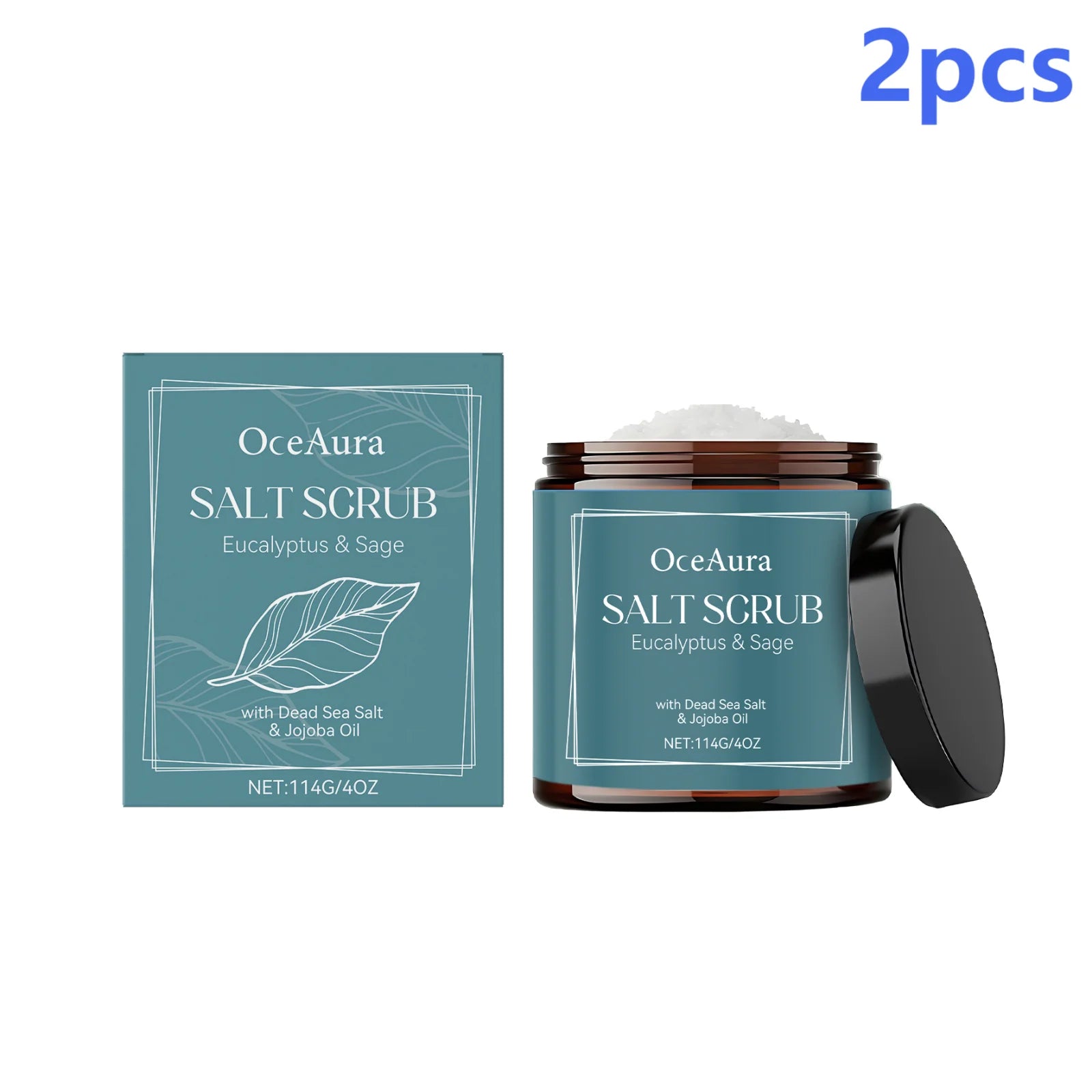 Dead Sea Salt & Jojoba Body Scrub