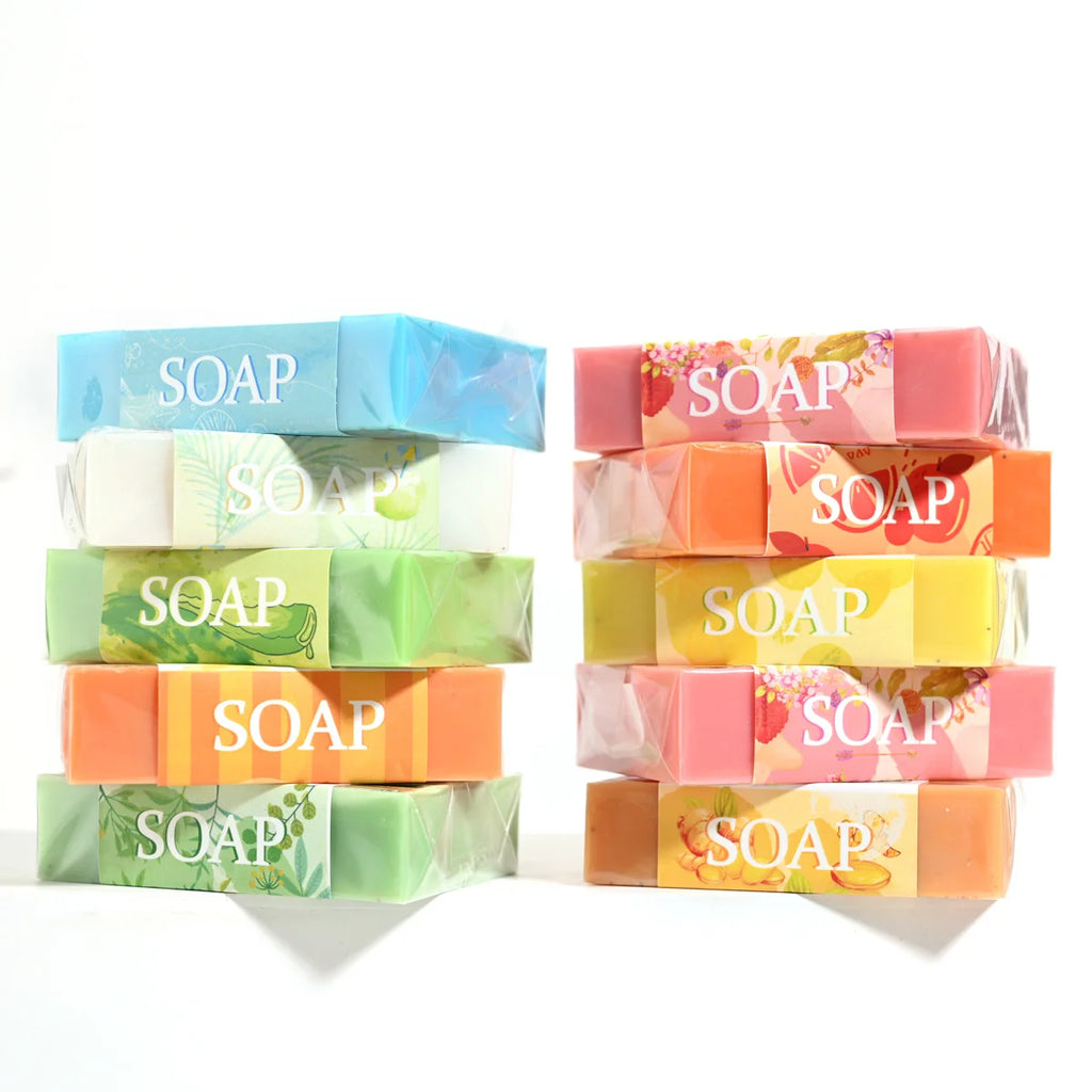 Natural Sea Salt Face & Body Scrub Soap (100g)