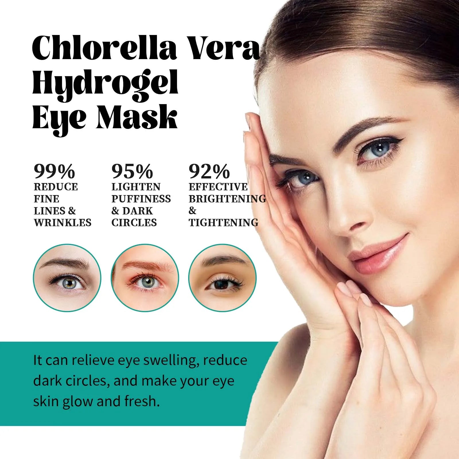 Seaweed Hydrogel Brightening & Firming Eye Patches